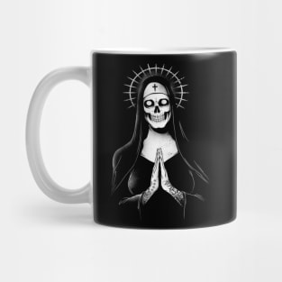 Halloween Nun Mug